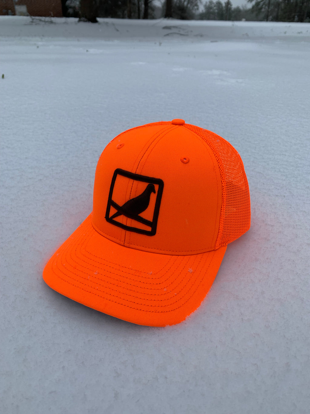 Blaze Orange Hunting Hat